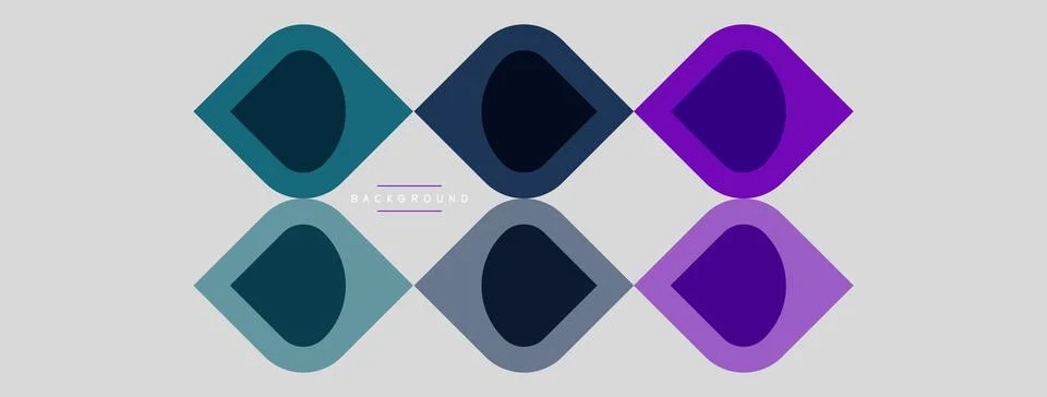 Abstract geometric pattern. Diamonds arranged symmetrically, varying shades.. イラスト素材