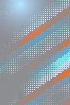 Abstract Geometric Pattern with Dots and Stripes Stock Photos