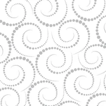 Abstract geometric pattern dots around . Repeating seamless background vector Illustrazione stock