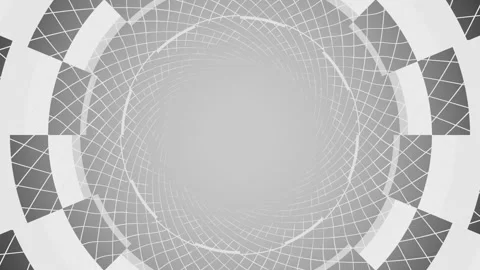 Abstract geometric pattern with dynamic shapes and forms Stock Footage 337411613