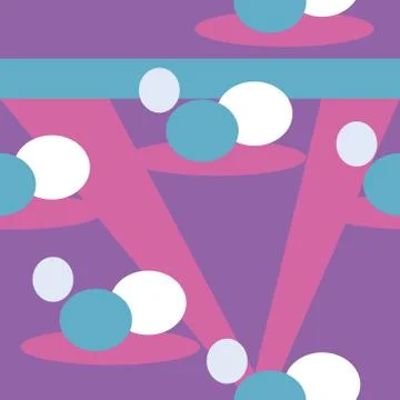 Abstract geometric pattern expressive shape ornaments graphical design Stock Illustration