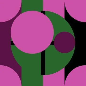 Abstract geometric pattern expressive shape ornaments graphical design Stock Illustration