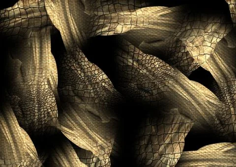 Abstract geometric pattern with fabric texture Stock-Illustration