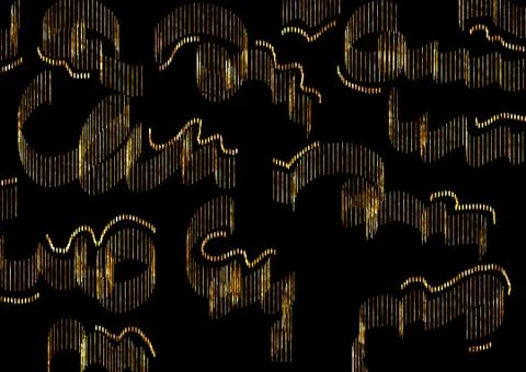 Abstract geometric pattern with fabric texture Stock-Illustration