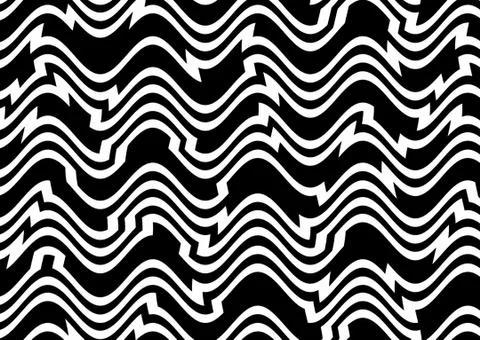 Abstract geometric pattern with fabric texture Stock Illustration