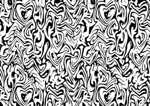 Abstract geometric pattern with fabric texture Stock Illustration