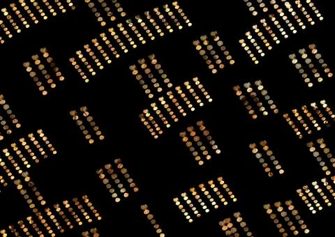 Abstract geometric pattern with fabric texture Stock Illustration