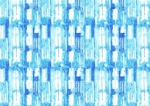 Abstract geometric pattern with fabric texture Stock Illustration