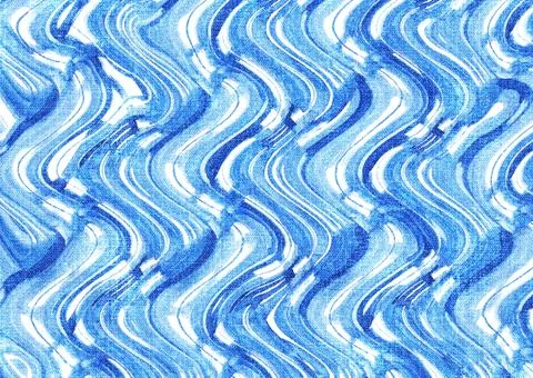 Abstract geometric pattern with fabric texture Stock Illustration