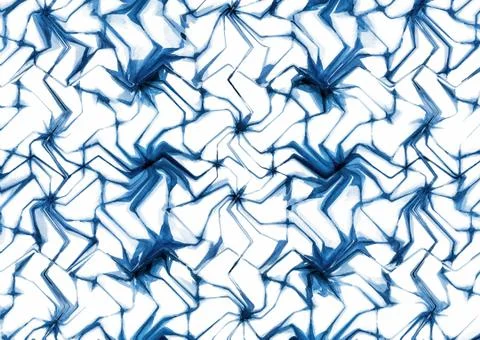 Abstract geometric pattern with fabric texture Stock Illustration