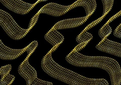 Abstract geometric pattern with fabric texture Stock Illustration