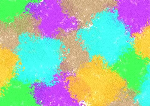 Abstract geometric pattern with fabric texture Stock Illustration