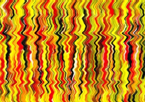 Abstract geometric pattern with fabric texture Stock Illustration