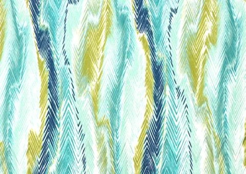 Abstract geometric pattern with fabric texture Stock Illustration