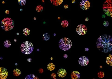 Abstract geometric pattern with fabric texture Stock Illustration