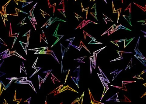 Abstract geometric pattern with fabric texture Stock Illustration