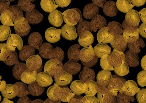 Abstract geometric pattern with fabric texture Stock Illustration