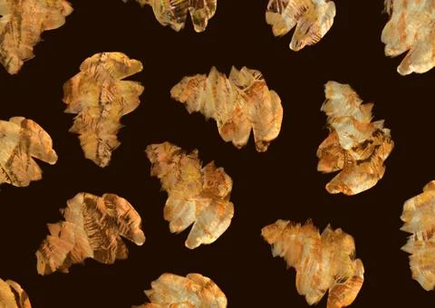 Abstract geometric pattern with fabric texture Stock Illustration