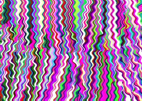 Abstract geometric pattern with fabric texture Stock Illustration