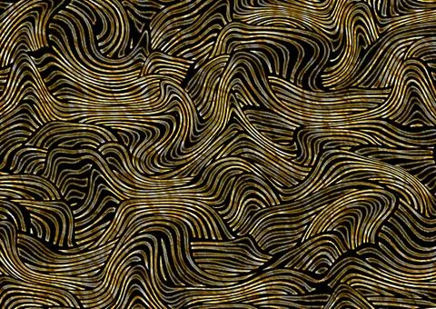 Abstract geometric pattern with fabric texture Stock Illustration