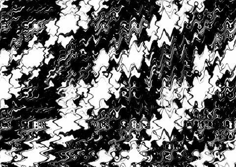 Abstract geometric pattern with fabric texture Stock Illustration