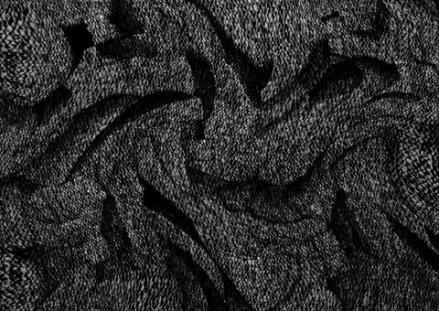 Abstract geometric pattern with fabric texture Stock Illustration