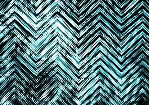 Abstract geometric pattern with fabric texture Stock Illustration