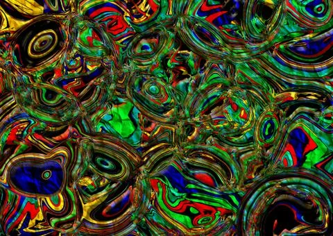 Abstract geometric pattern with fabric texture Stock Illustration