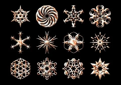 Abstract geometric pattern with fabric texture Stock Illustration