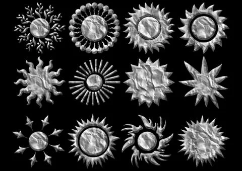 Abstract geometric pattern with fabric texture Stock Illustration