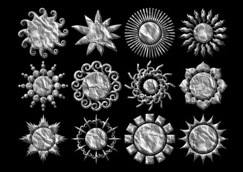 Abstract geometric pattern with fabric texture Stock Illustration