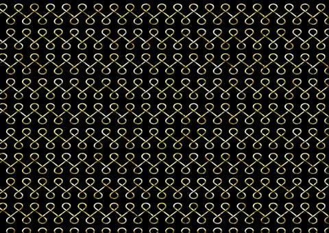 Abstract geometric pattern with fabric texture Stock Illustration