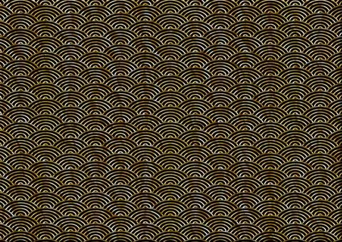 Abstract geometric pattern with fabric texture Stock Illustration