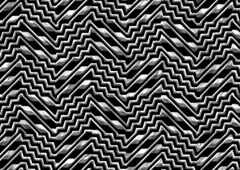 Abstract geometric pattern with fabric texture Stock Illustration