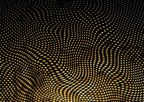 Abstract geometric pattern with fabric texture Stock Illustration