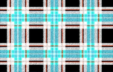 Abstract geometric pattern with fabric texture Stock-Illustration