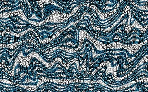 Abstract geometric pattern with fabric texture Stock Illustration