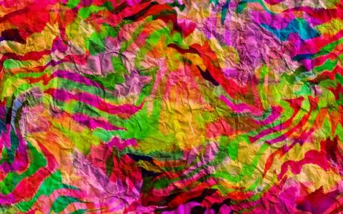 Abstract geometric pattern with fabric texture Stock Illustration