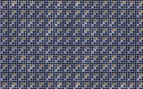 Abstract geometric pattern with fabric texture Stock-Illustration