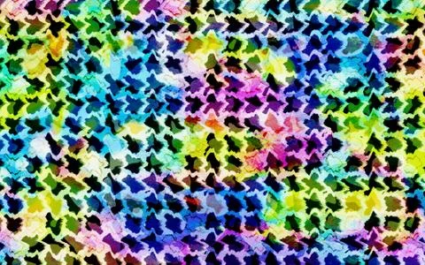 Abstract geometric pattern with fabric texture Stock-Illustration