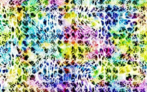 Abstract geometric pattern with fabric texture Stock Illustration