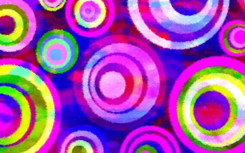 Abstract geometric pattern with fabric texture Stock Illustration