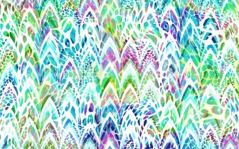 Abstract geometric pattern with fabric texture Stock-Illustration