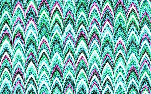Abstract geometric pattern with fabric texture Stock Illustration