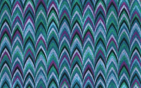 Abstract geometric pattern with fabric texture Stock Illustration