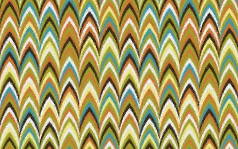 Abstract geometric pattern with fabric texture Stock-Illustration