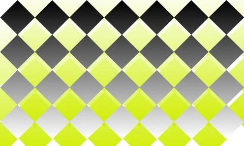 An abstract geometric pattern featuring diagonal rows of black grey white and Stock Illustration