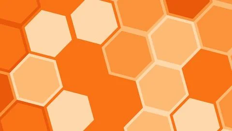 Abstract geometric pattern featuring interconnected hexagons in varying shade 스톡 일러스트