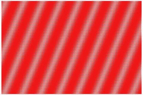 Abstract Geometric Pattern Featuring Red and White Diagonal Dotted Grid Tex.. Stock Illustration
