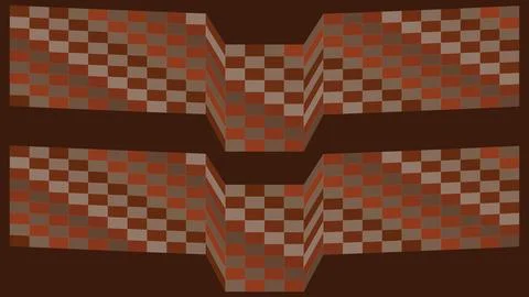 Abstract geometric pattern featuring a series of interlocking squares in ea.. イラスト素材